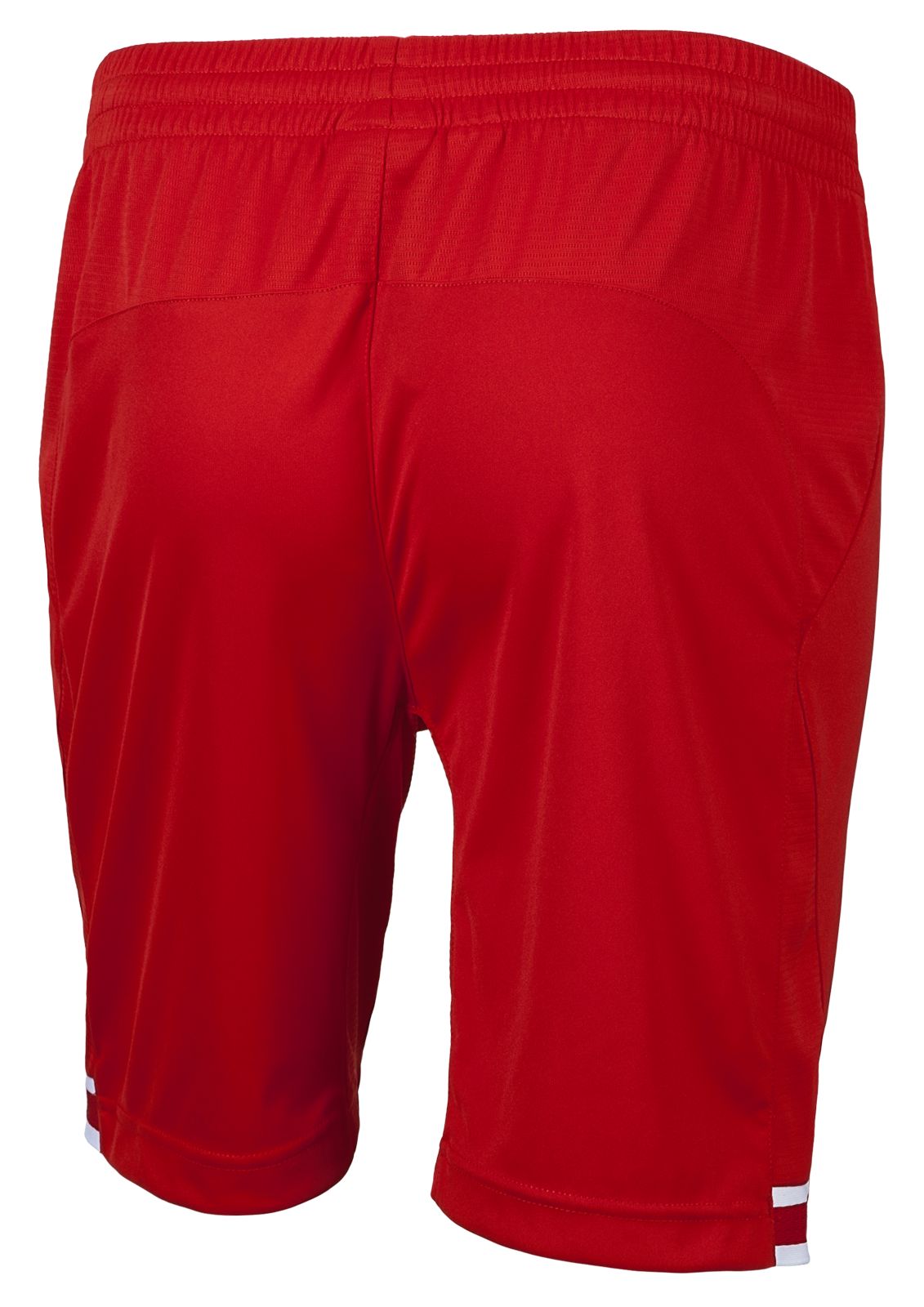 Liverpool Home Junior Short 2013/14, High Risk Red with White & Amber Yellow image number 0