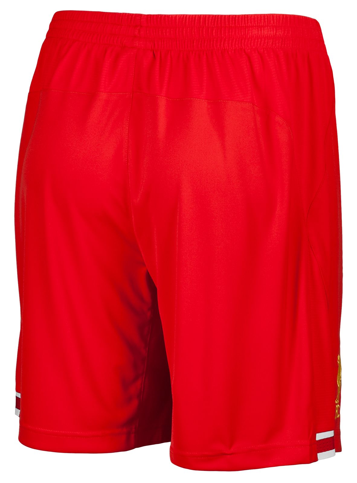 Liverpool Home Short 2013/14, High Risk Red with White & Amber Yellow image number 0