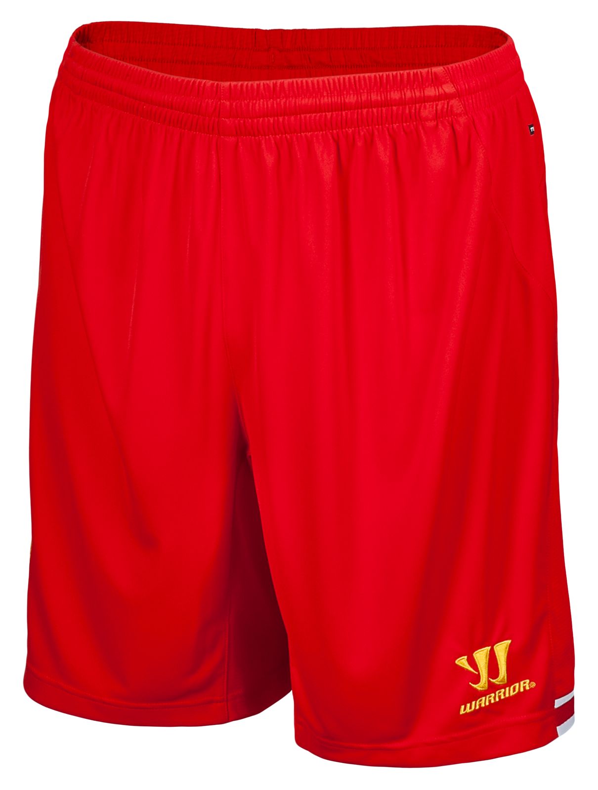 Liverpool Home Short 2013/14, High Risk Red with White & Amber Yellow image number 1