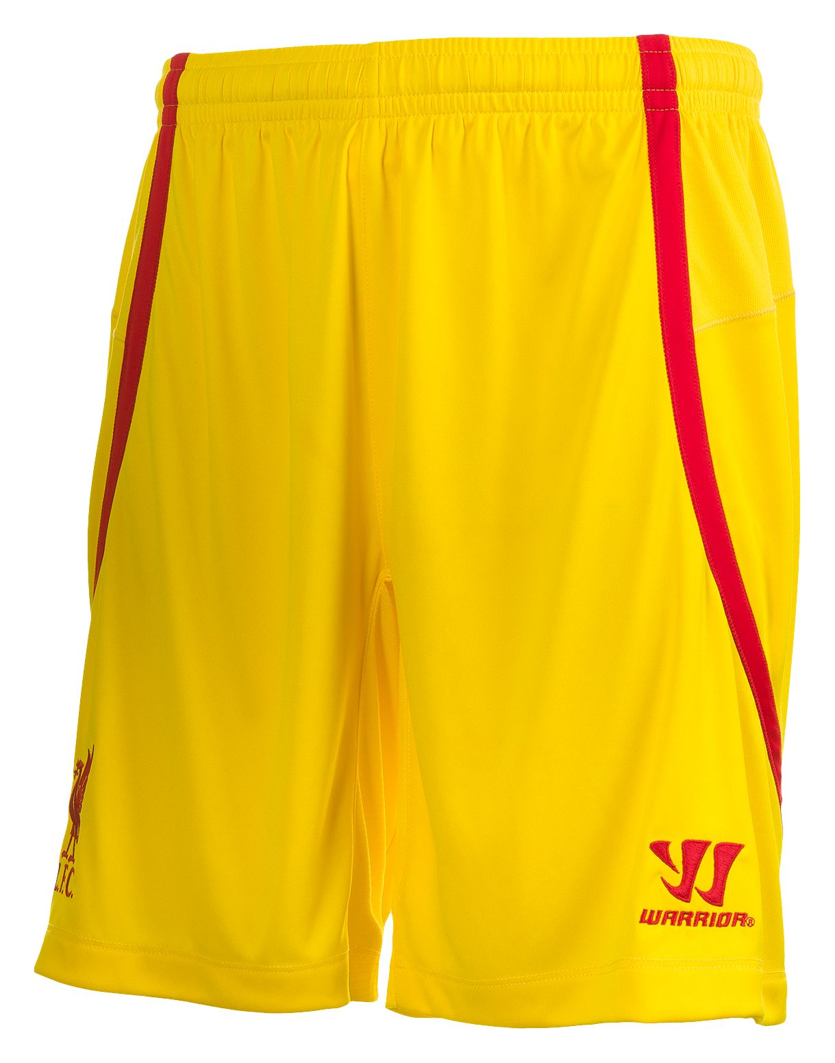 LFC Away Short, Cyber Yellow with High Risk Red image number 2