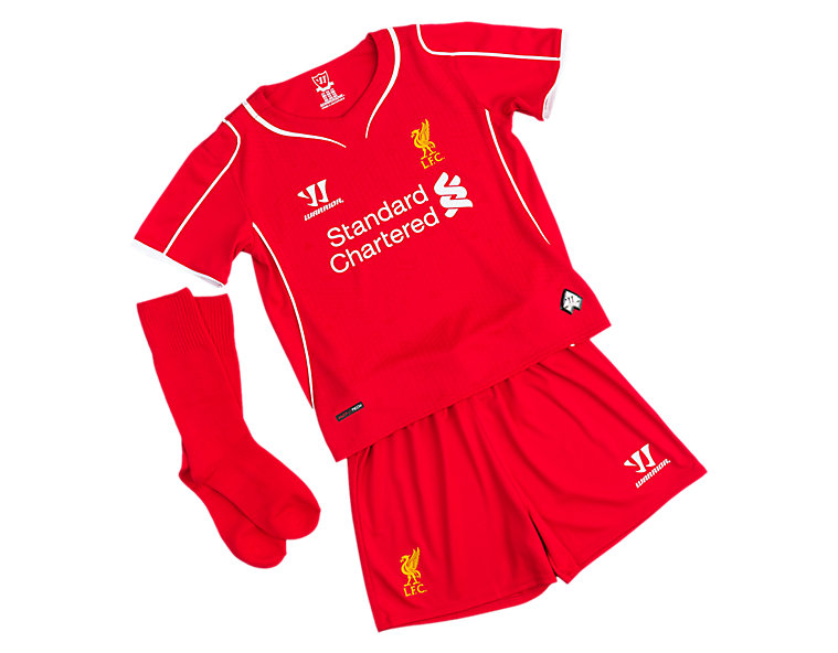 Liverpool Home Infant Set 2014/15, High Risk Red image number 0