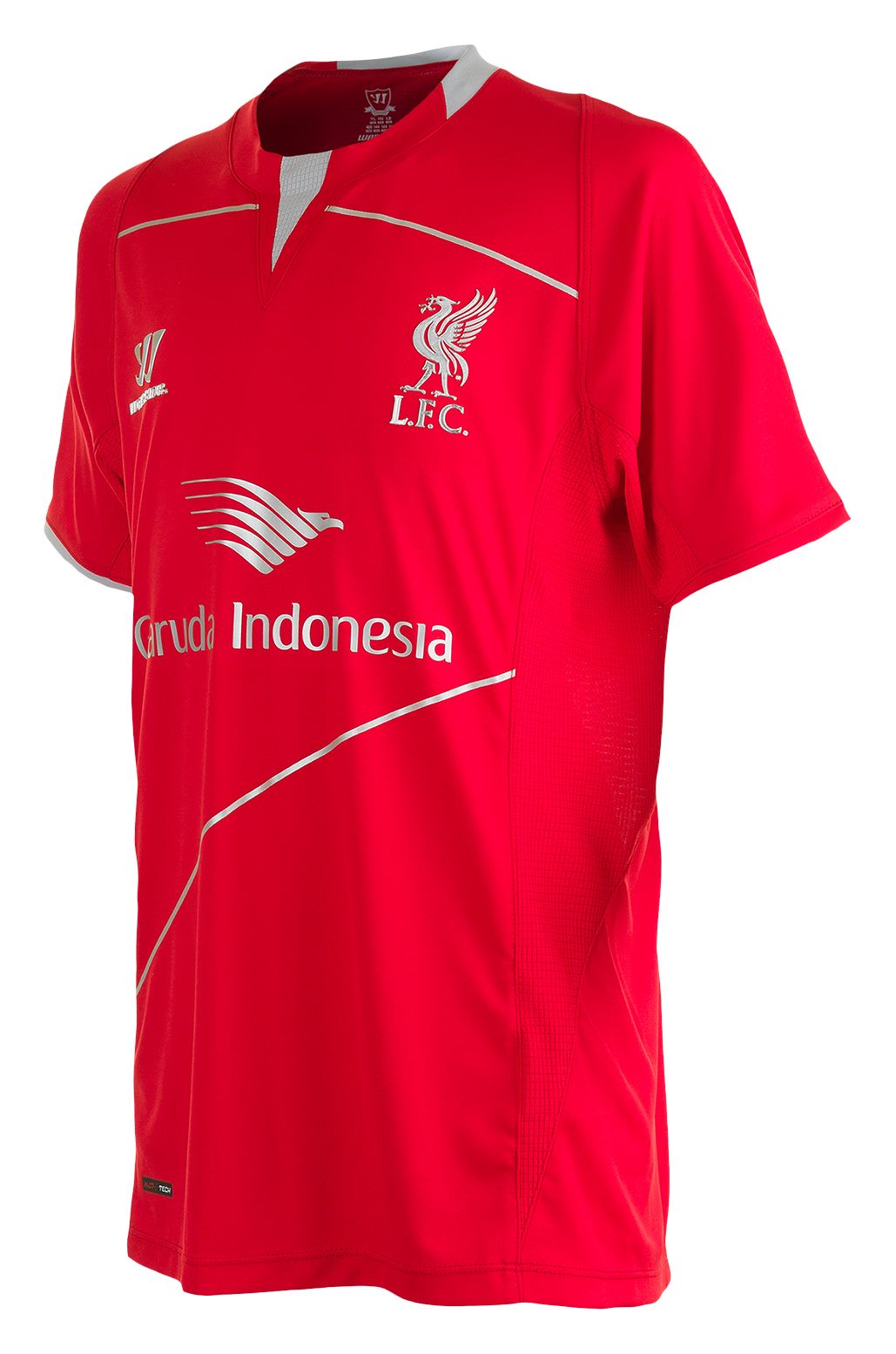 LFC Training Short Sleeve Youth Jersey, High Risk Red image number 1