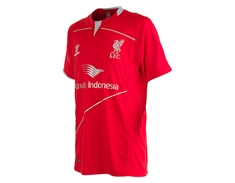 LFC Training Short Sleeve Youth Jersey, High Risk Red image number 1