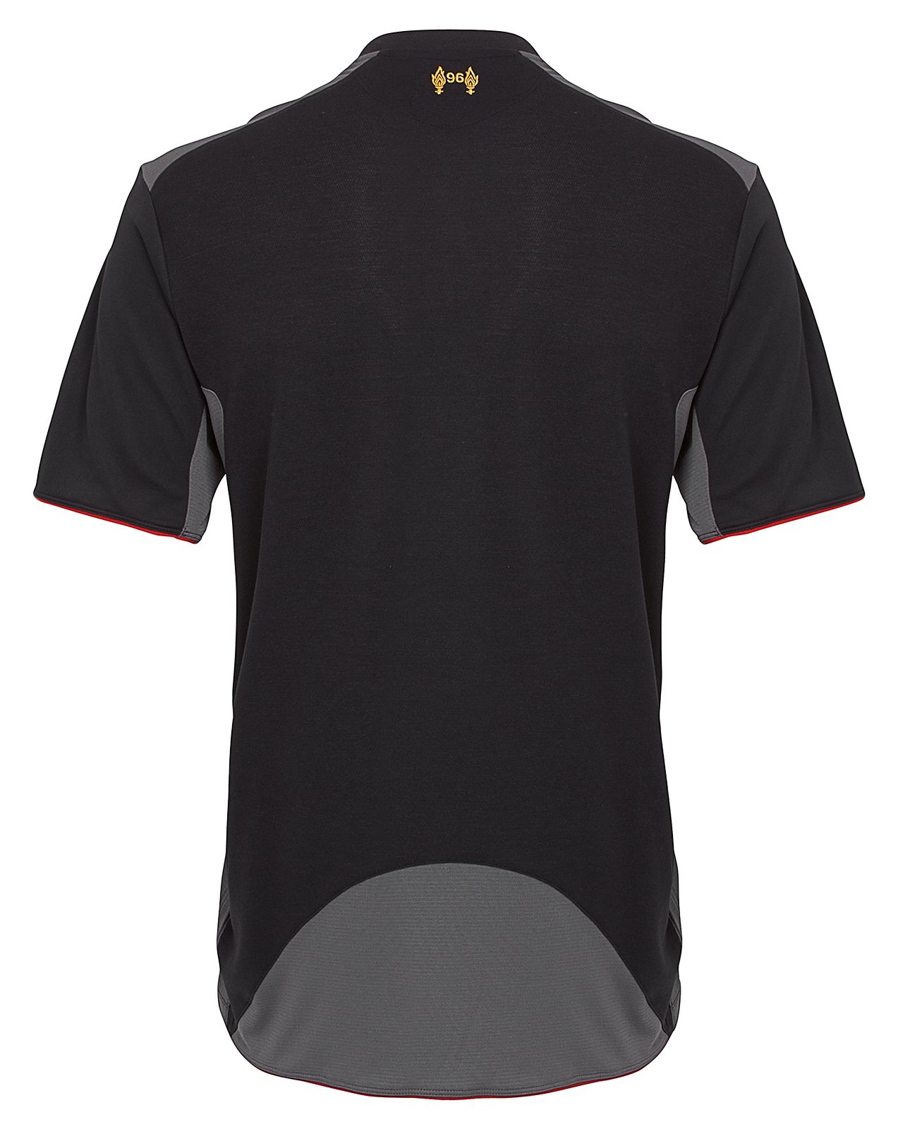 Away Short Sleeve Jersey 2012/13, Black with Raven Grey image number 1