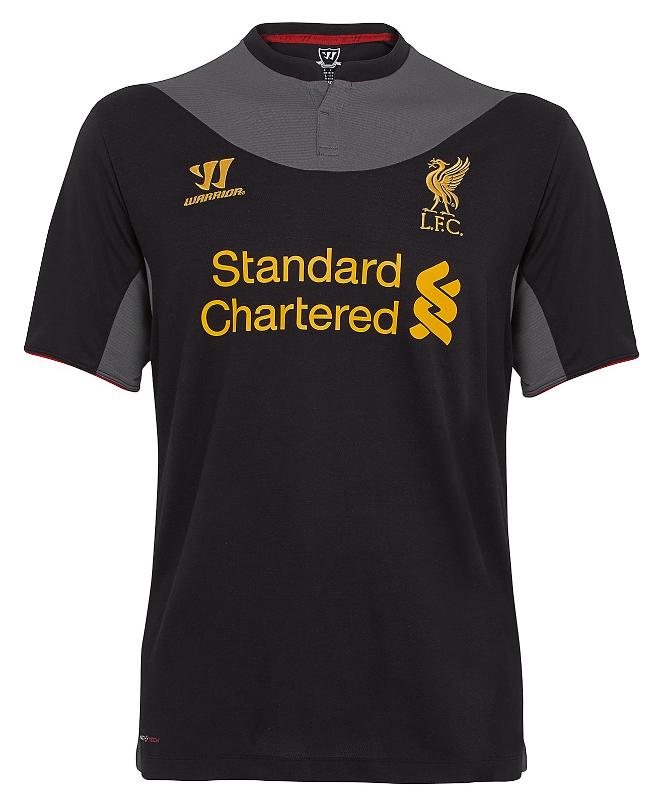 Away Short Sleeve Jersey 2012/13, Black with Raven Grey image number 0