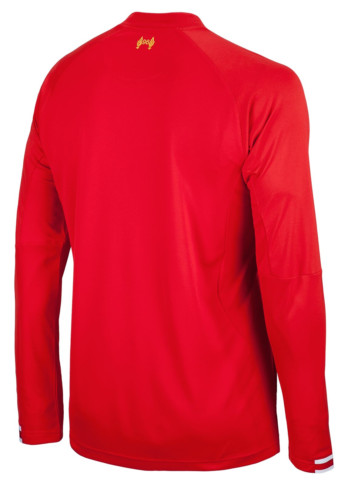 Liverpool Home Long Sleeve Jersey 2013/14, High Risk Red with White & Amber Yellow image number 0