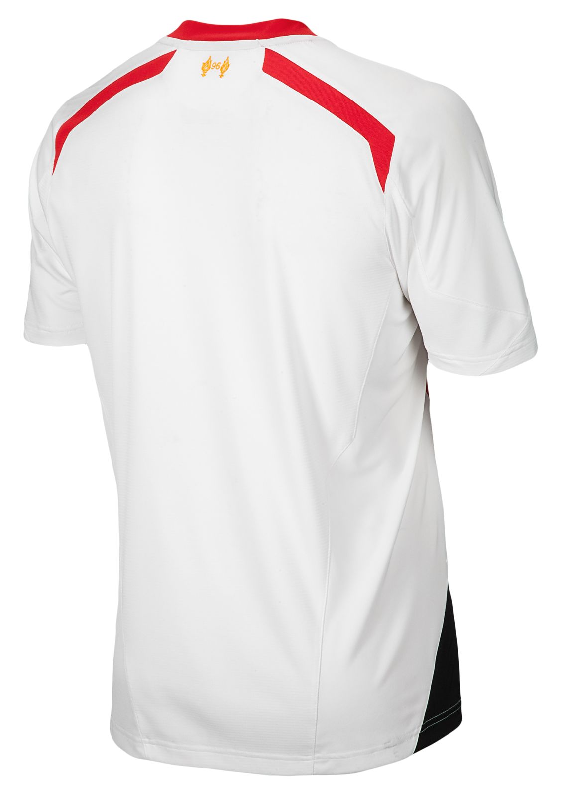 Liverpool Away Short Sleeve Jersey 2013/14, White with Anthracite & High Risk Red image number 0