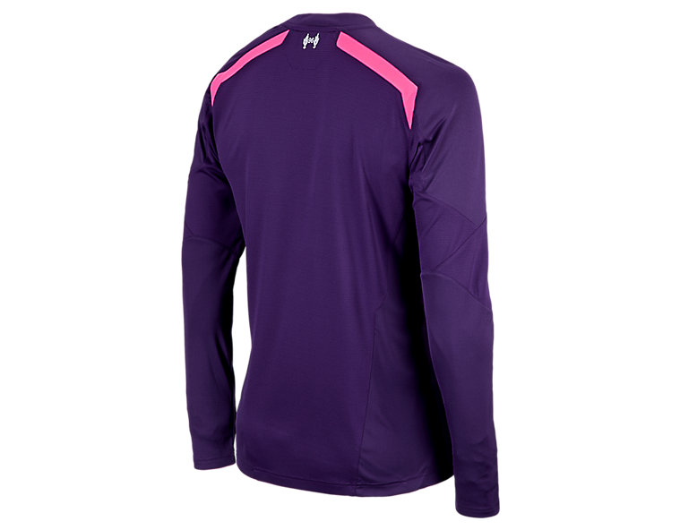 Liverpool Away Goalkeeper LS Jersey 2013/14, Blackberry Cord with Prism Violet & Fluorescent Pink image number 0