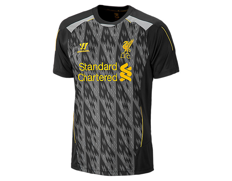 Liverpool Training Jersey 2013/14, Anthracite with Silver Filigree image number 1