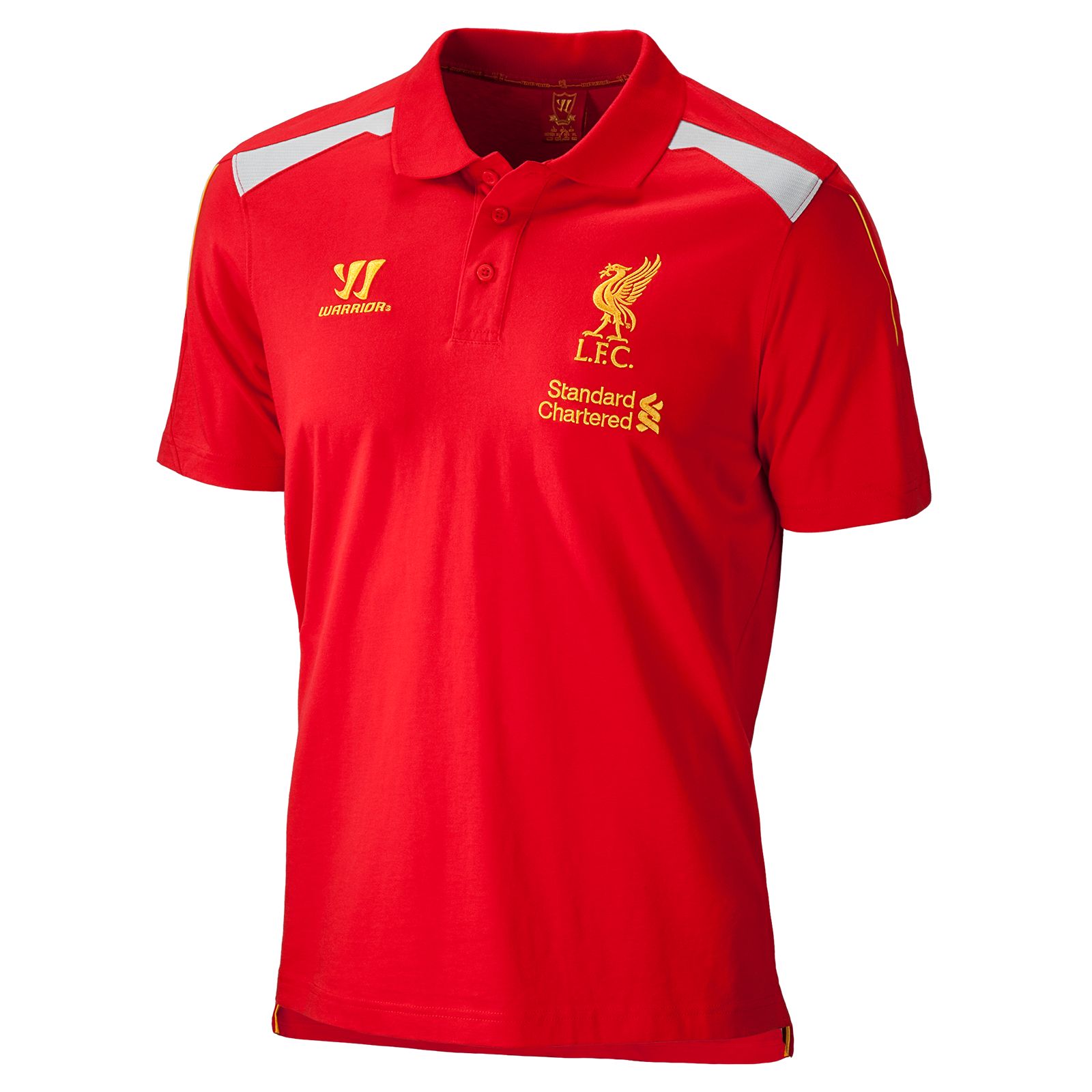 Liverpool Training Polo Shirt 2013/14, High Risk Red with Micro Chip image number 1