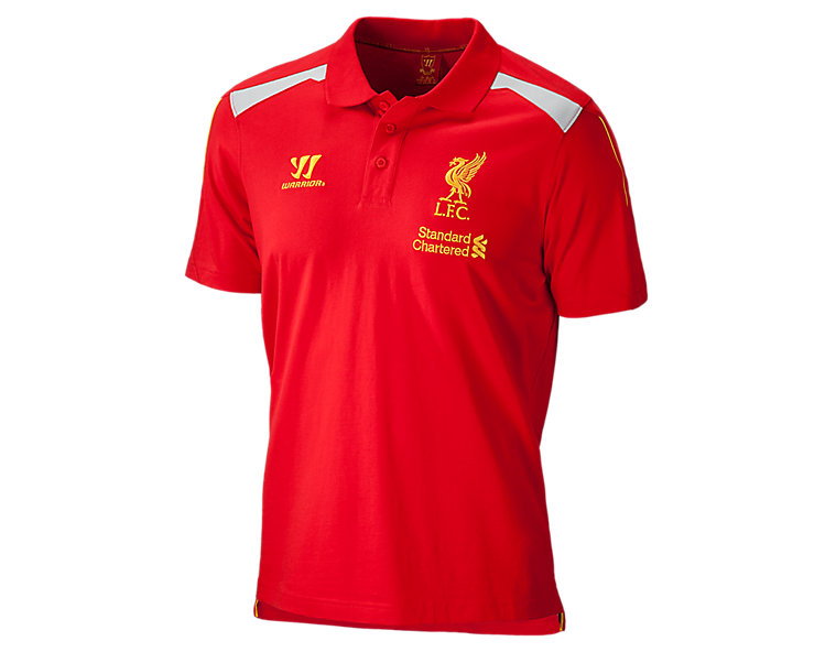Liverpool Training Polo Shirt 2013/14, High Risk Red with Micro Chip image number 1
