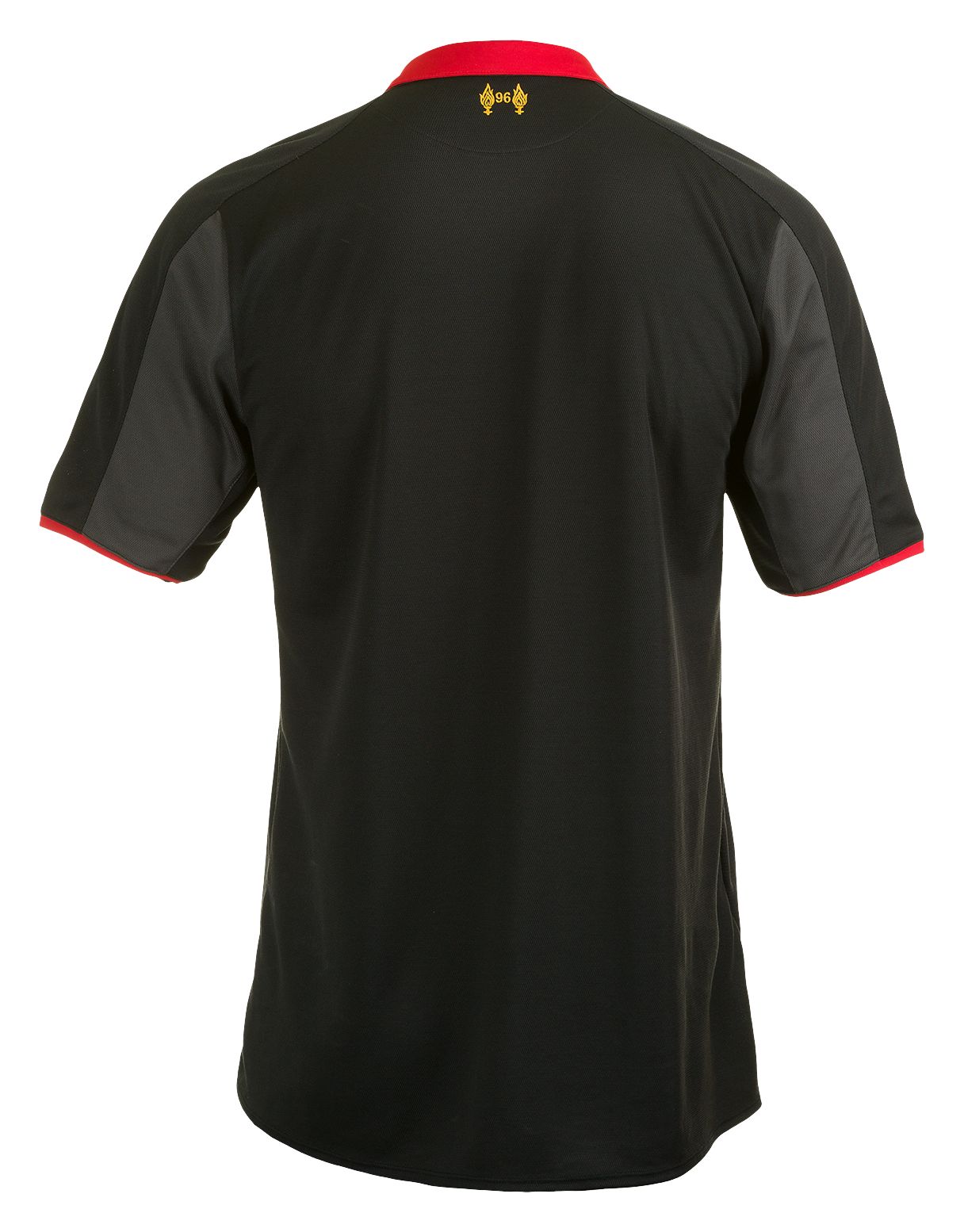 LFC 3rd Short Sleeve Jersey 2014/15, Black with High Risk Red image number 2