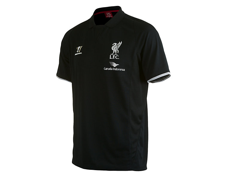 LFC Training Polo, Black with Micro Chip image number 1