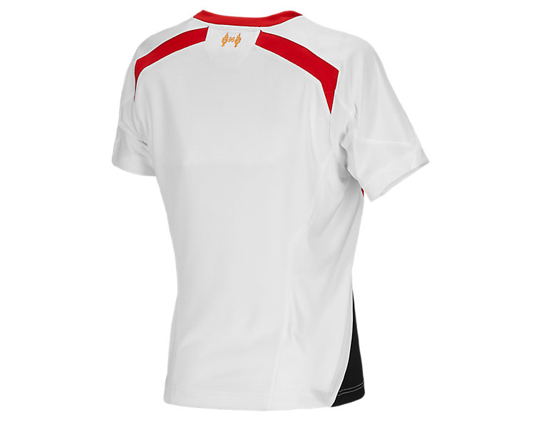 Liverpool Away Ladies Jersey 2013/14, White with Anthracite & High Risk Red image number 0