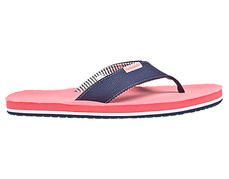 Swag Thong Sandal, Navy with Pink image number 1