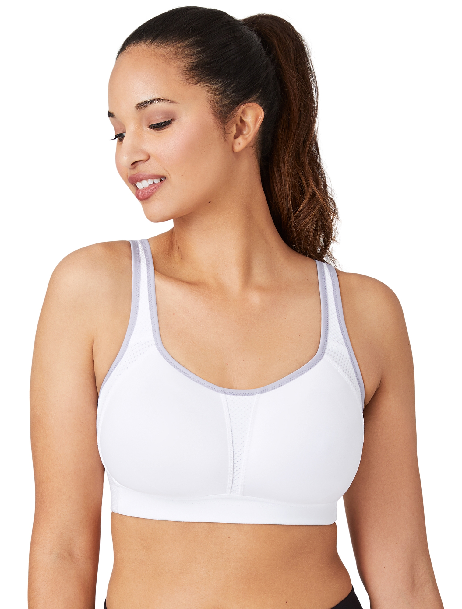 Nudist Sports Bra Longline Wirefree Padded with Medium Support For Women 