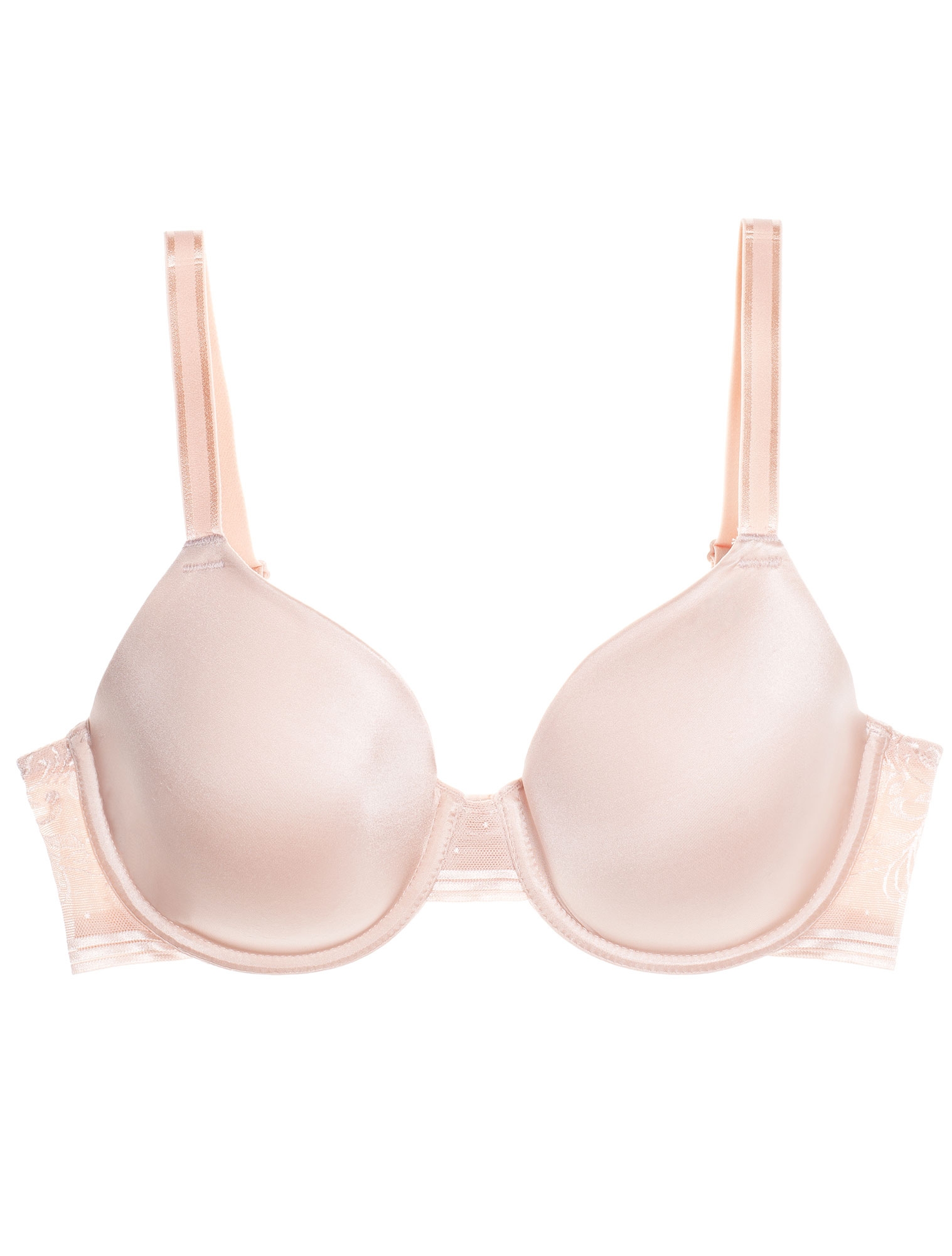 Wacoal Net Effect Contour T-Shirt Bra 853340 38DDD Rose Dust for sale  online