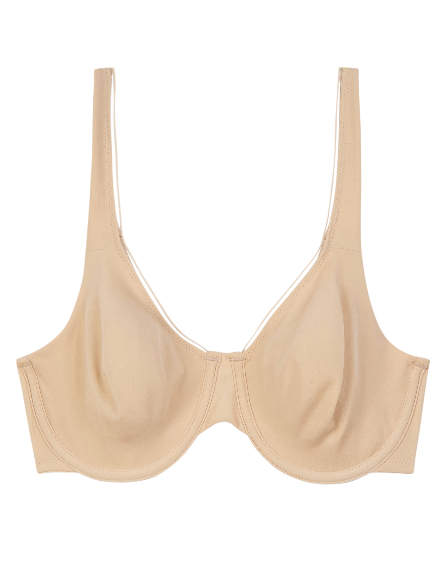 Wacoal High Standards Underwire Bra 855352 34D Nude Size