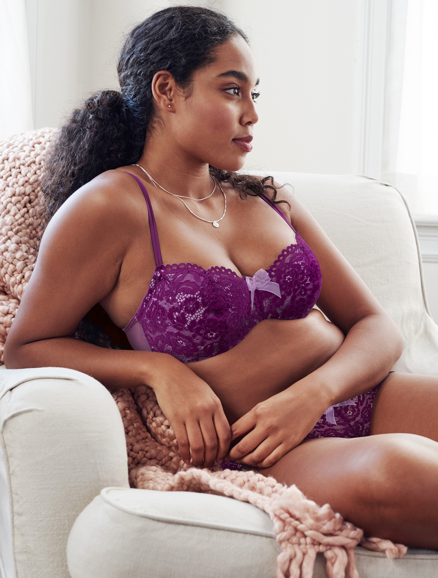 B.tempt'd By Wacoal Ciao Bella Balconette Bra In Spectrum Blue