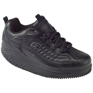 Skechers black shape up shoes sale