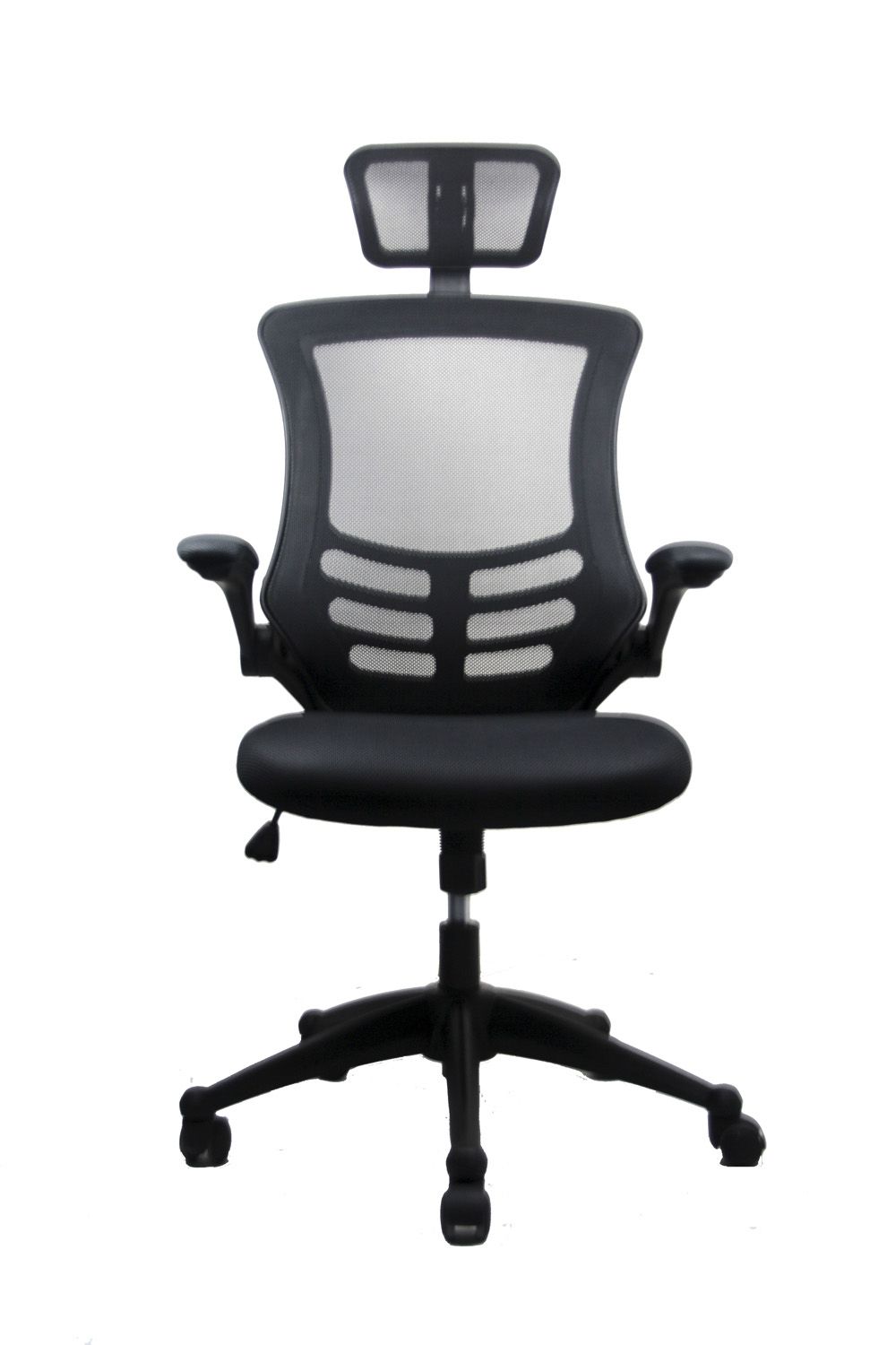 Techni Mobili Ergonomic Office Mesh Chair Black