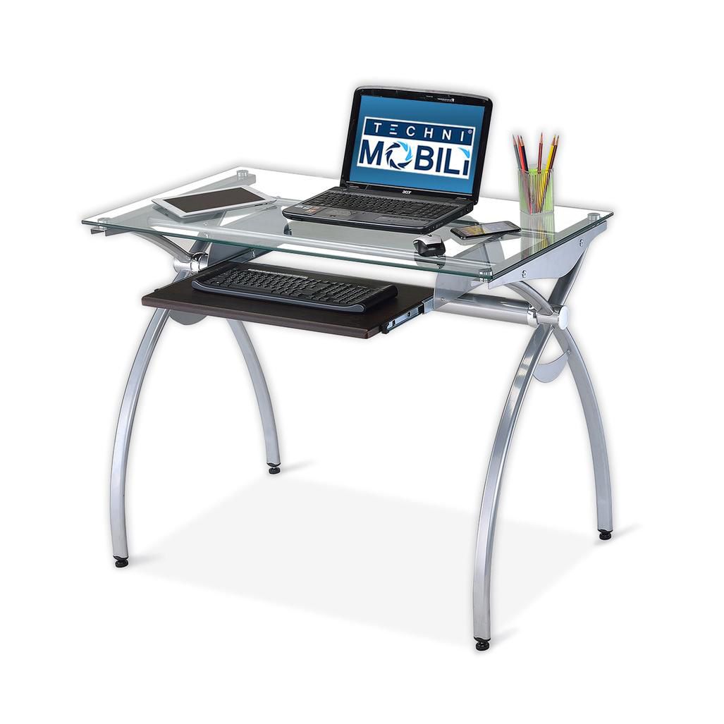 Flat top deals computer desk