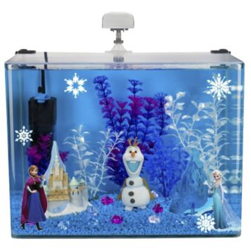 Disney Frozen Themed Betta Fish Tank Multi-Color - 0.7 gal