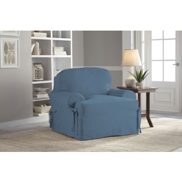 Serta Relaxed Fit Duck T Cushion Chair Slipcover