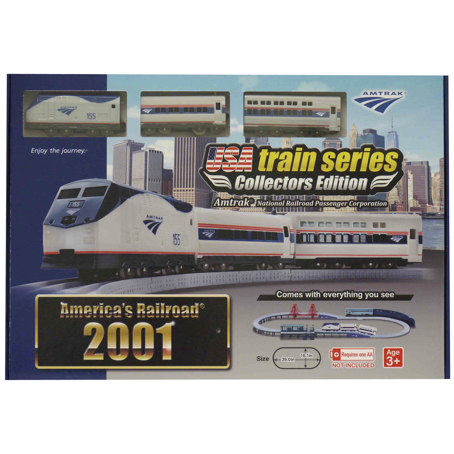 Amtrak electric best sale train set