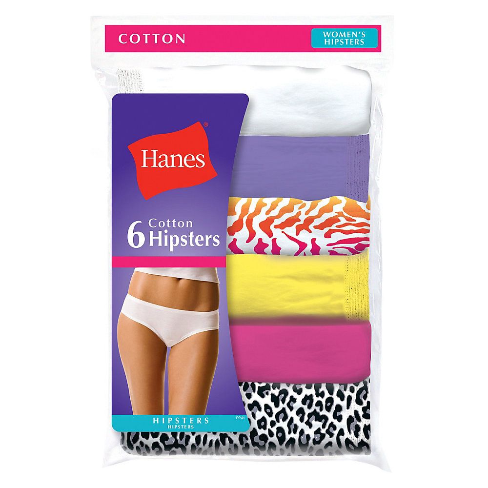 Fingerhut - Hanes Women's 6-pk. Hipster Style Underwear
