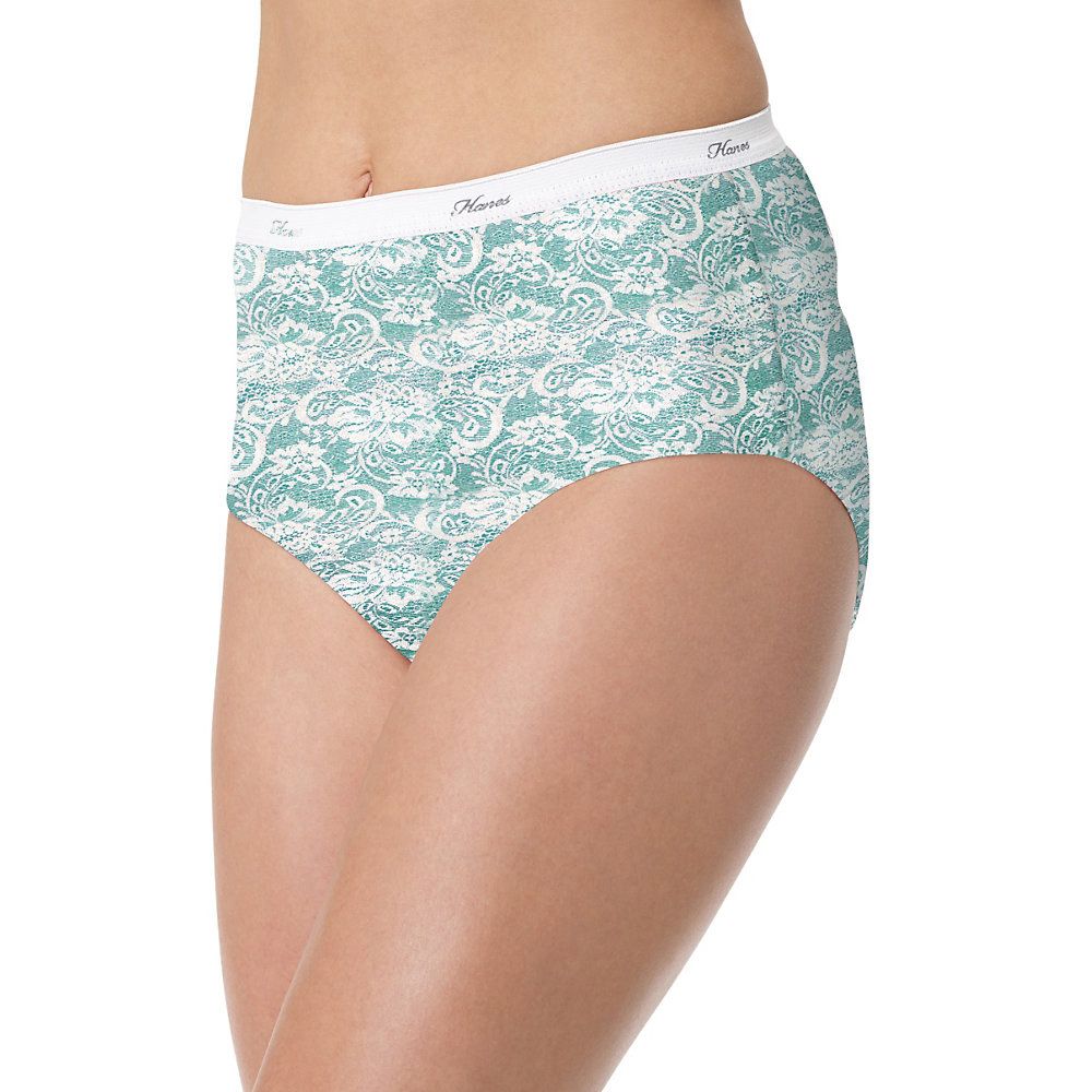 Buy Hanes Women's Cotton Brief Underwear, Available in Regular and