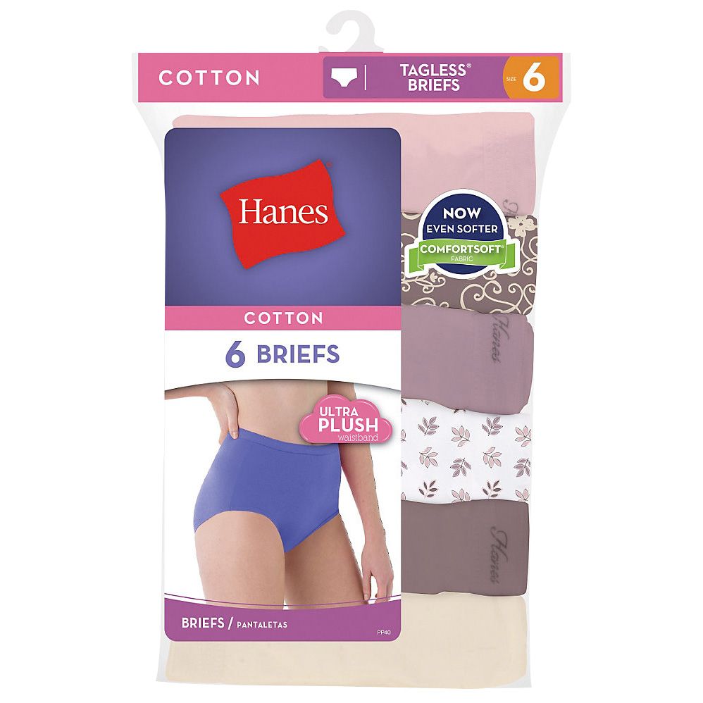 Fingerhut - Hanes Women's Classic Brief Underwear - 6-pk.