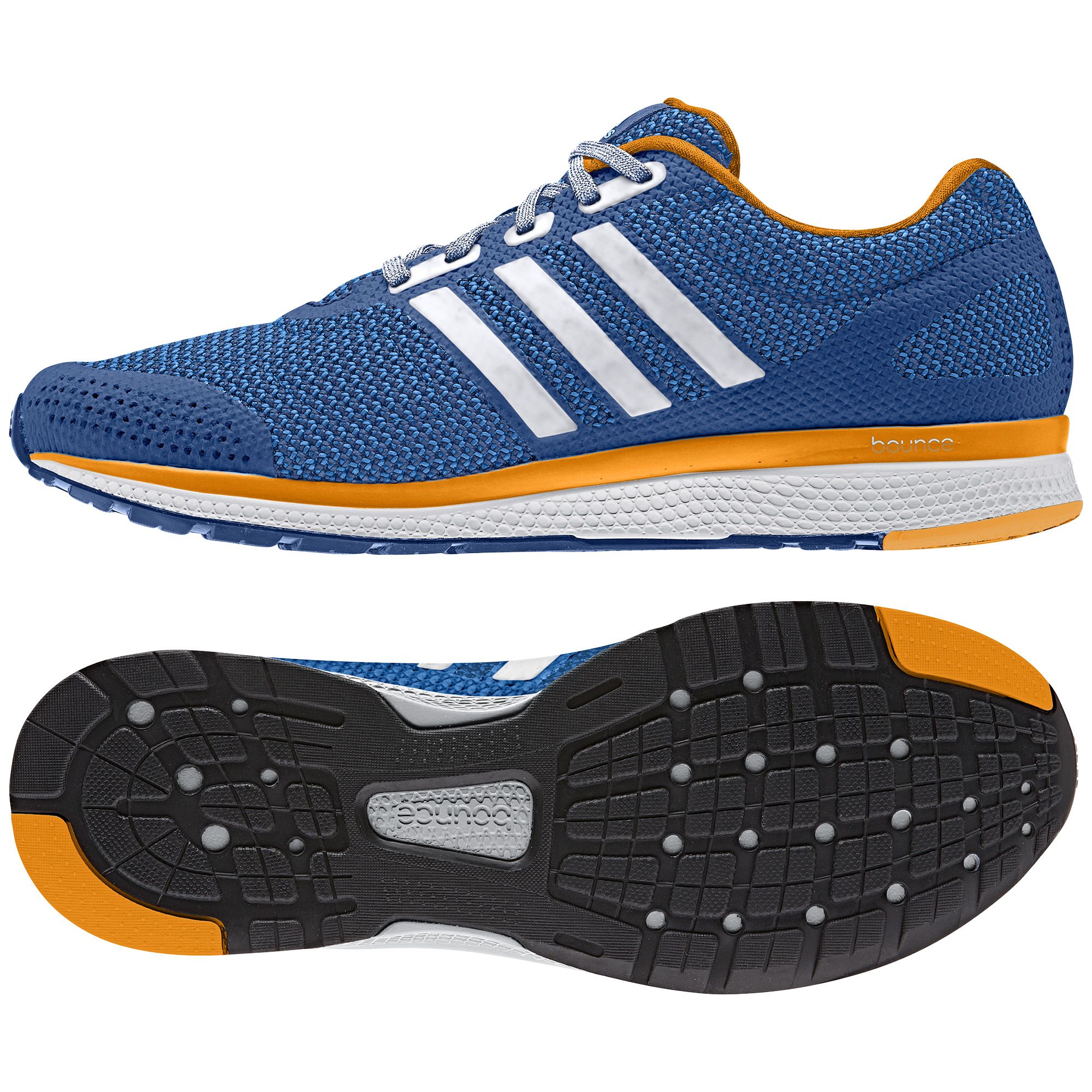 Adidas men's mana outlet bounce running shoes