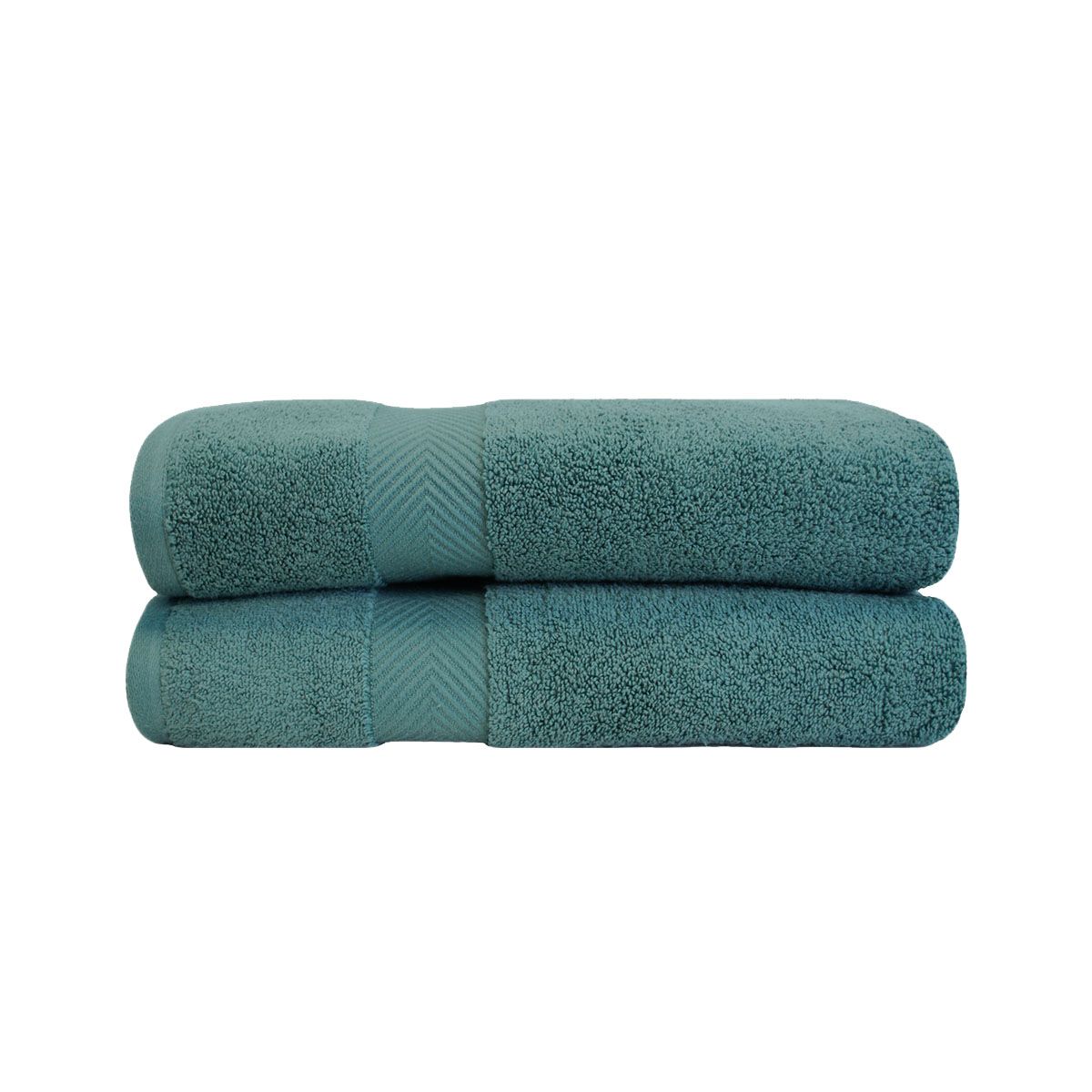 Superior Zero-Twist Cotton 2-pc. Bath Towel Set Jade