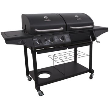 Charcoal & clearance gas combo grill