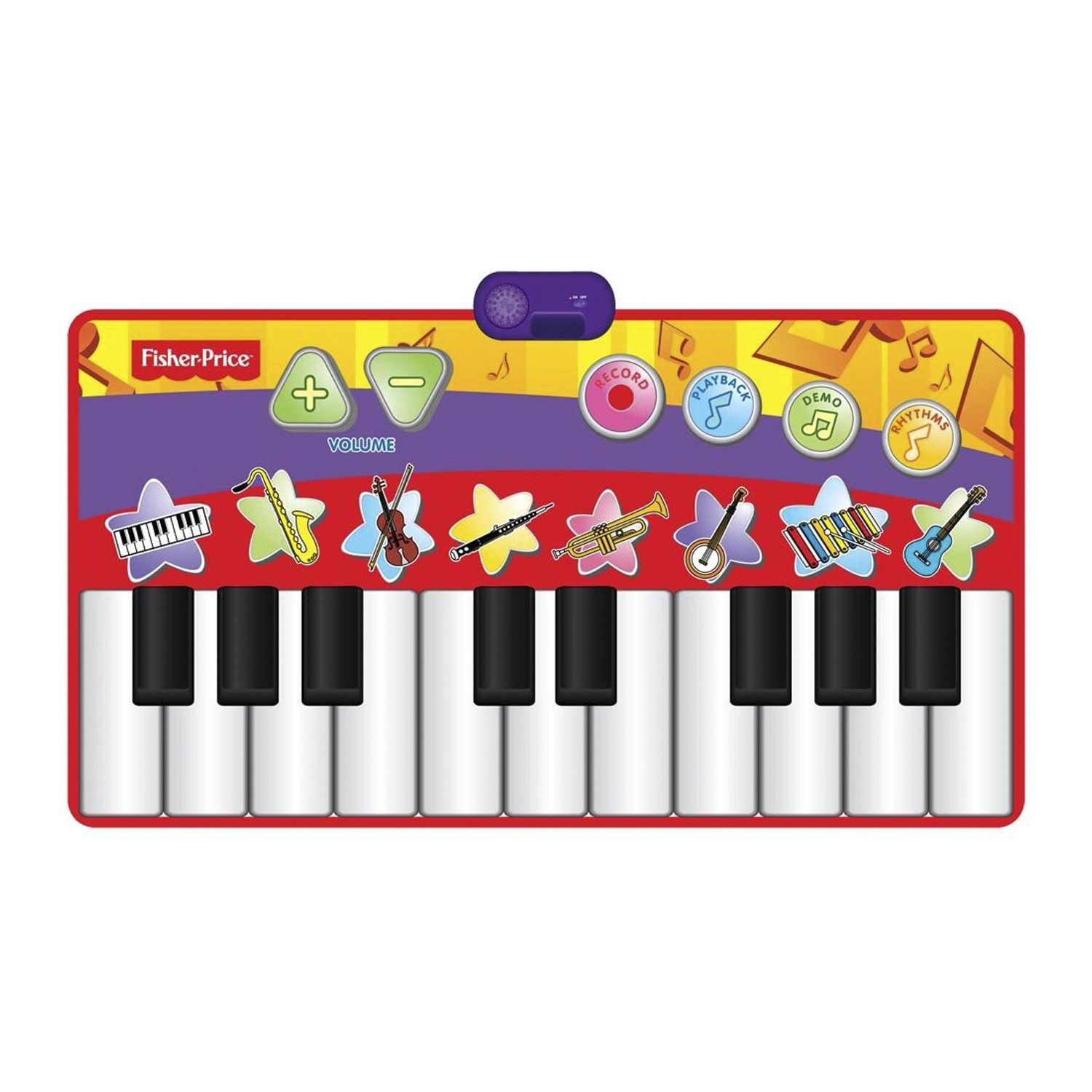 Fisher price best sale step on keyboard