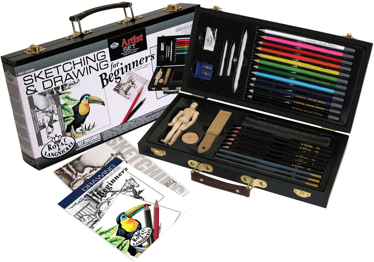 Royal Brush Artist Set for Beginners - Sketching & Drawing