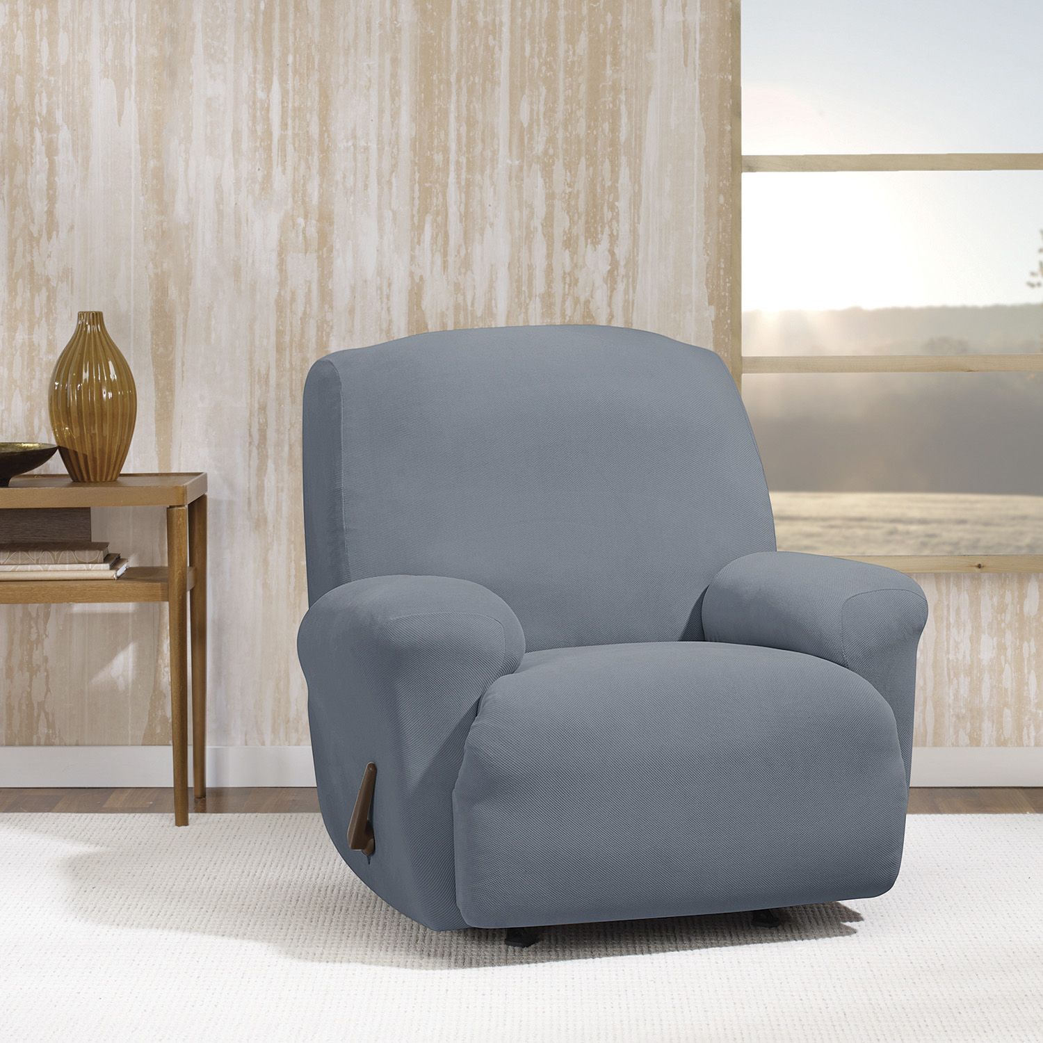 Sure fit recliner loveseat slipcover hot sale