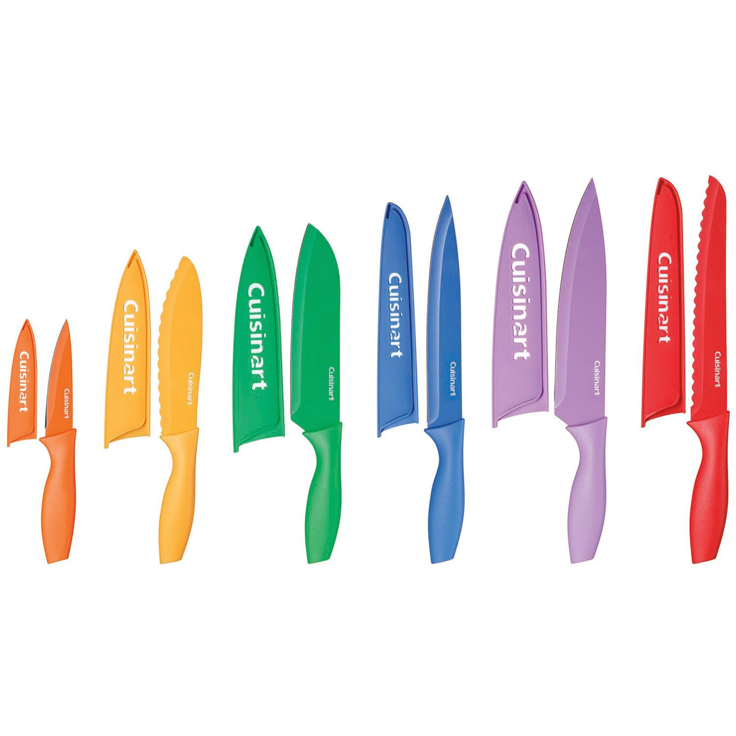 Fingerhut - Cuisinart Classic ColorPro Collection 12-Pc. Cutlery Block Set