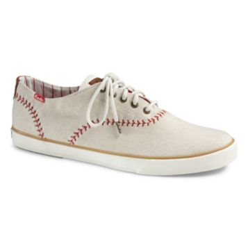 Keds leather hot sale baseball sneakers