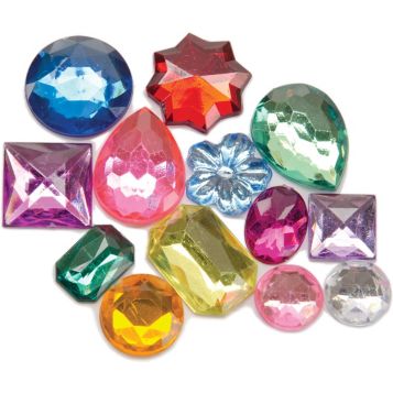 Darice Rhinestones-Assorted Shape-1lb, Colors May Vary