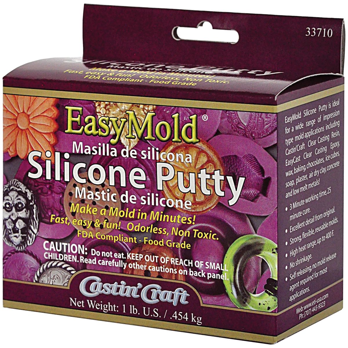 Castin'Craft EasyMold Silicone Putty .5lb