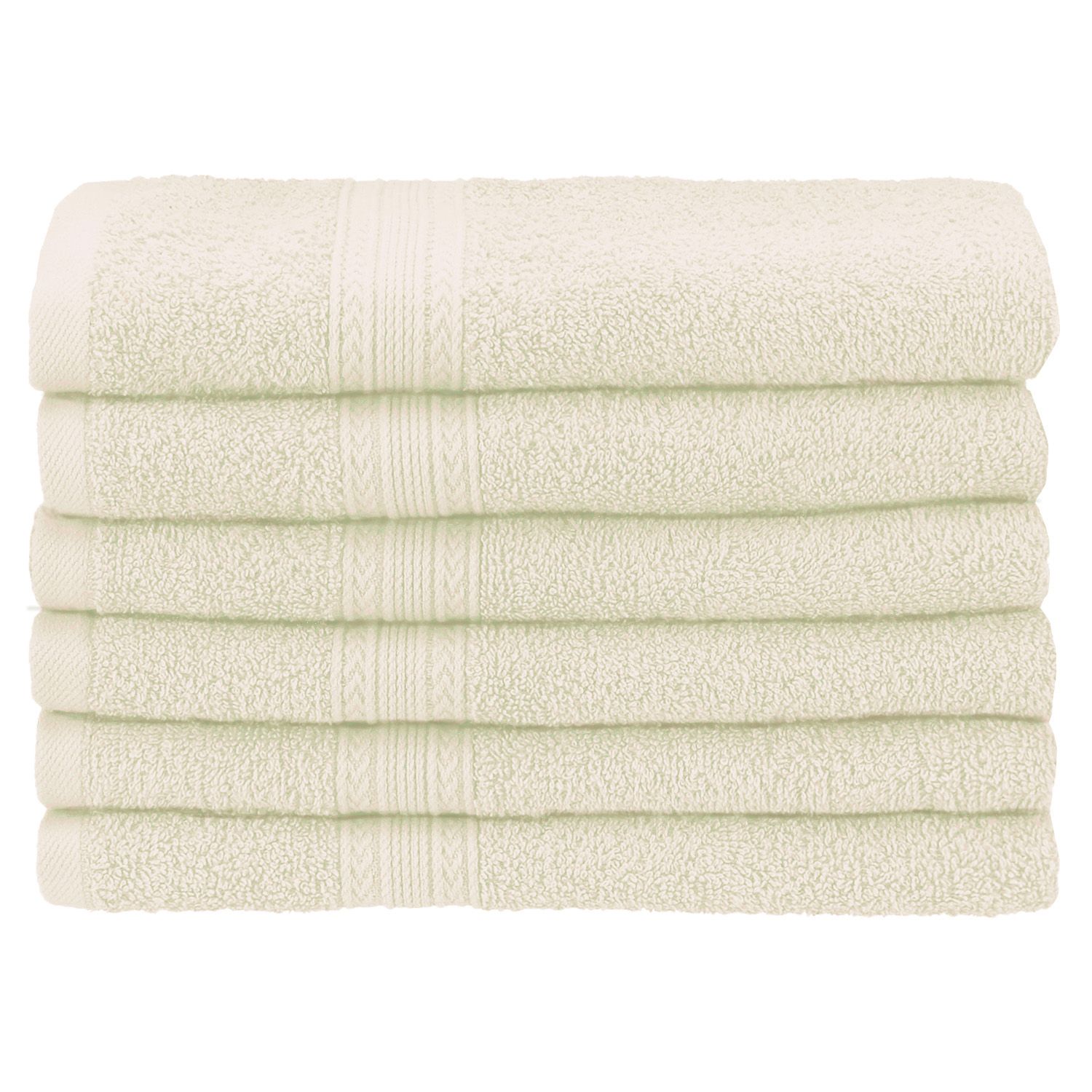 6-Piece Ringspun Cotton Towel Set