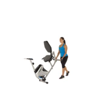 Progear 555lxt magnetic tension recumbent discount bike with goal setting computer