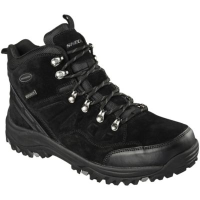 skechers mens relaxed fit boots