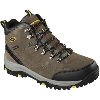 skechers mens relaxed fit boots