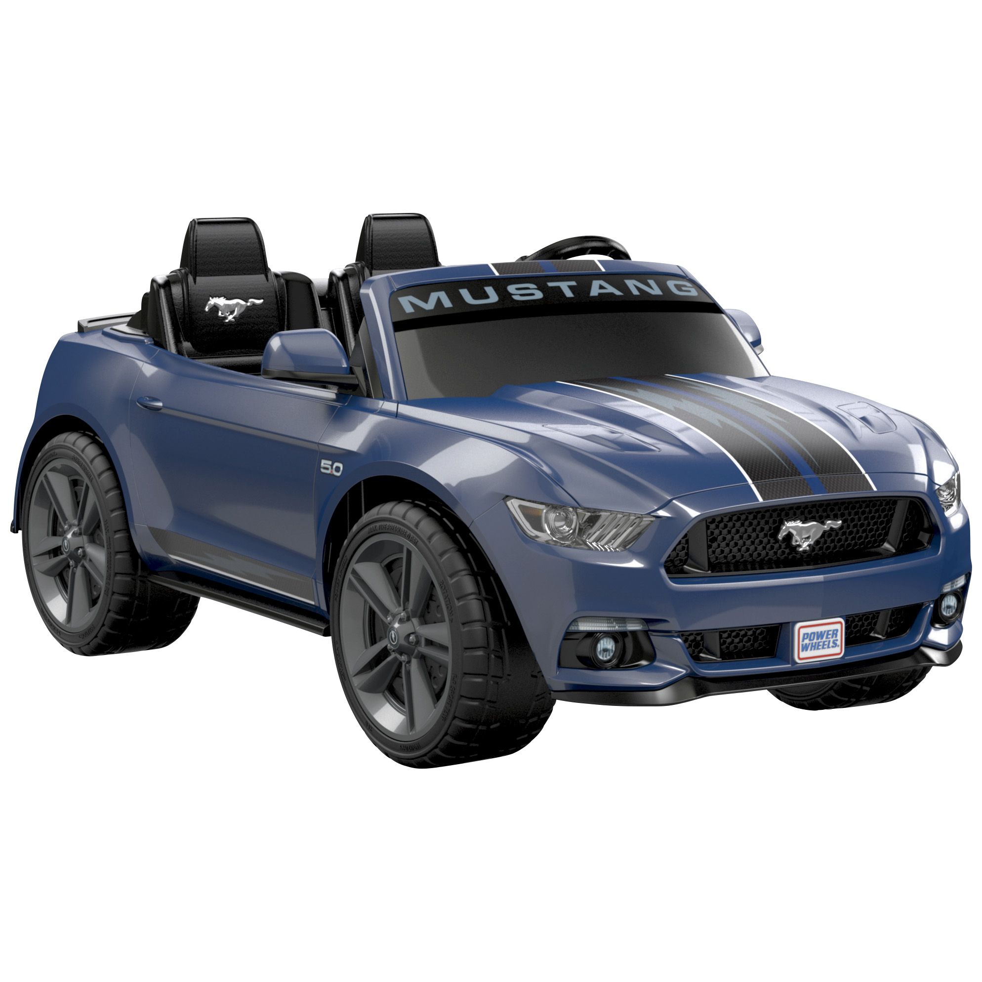 Blue mustang 2024 power wheels