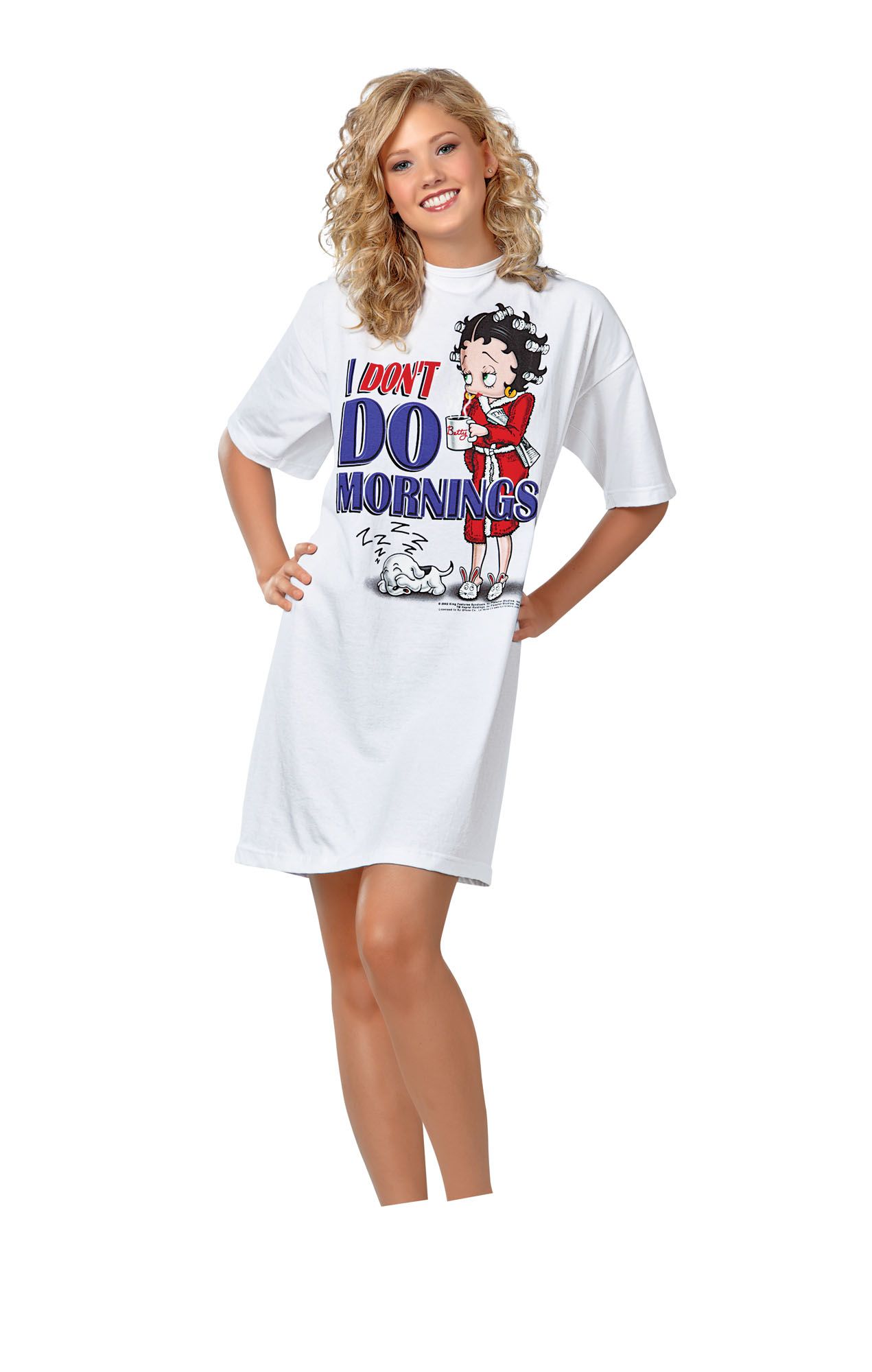 Fingerhut Ladies Betty Boop Nightshirt