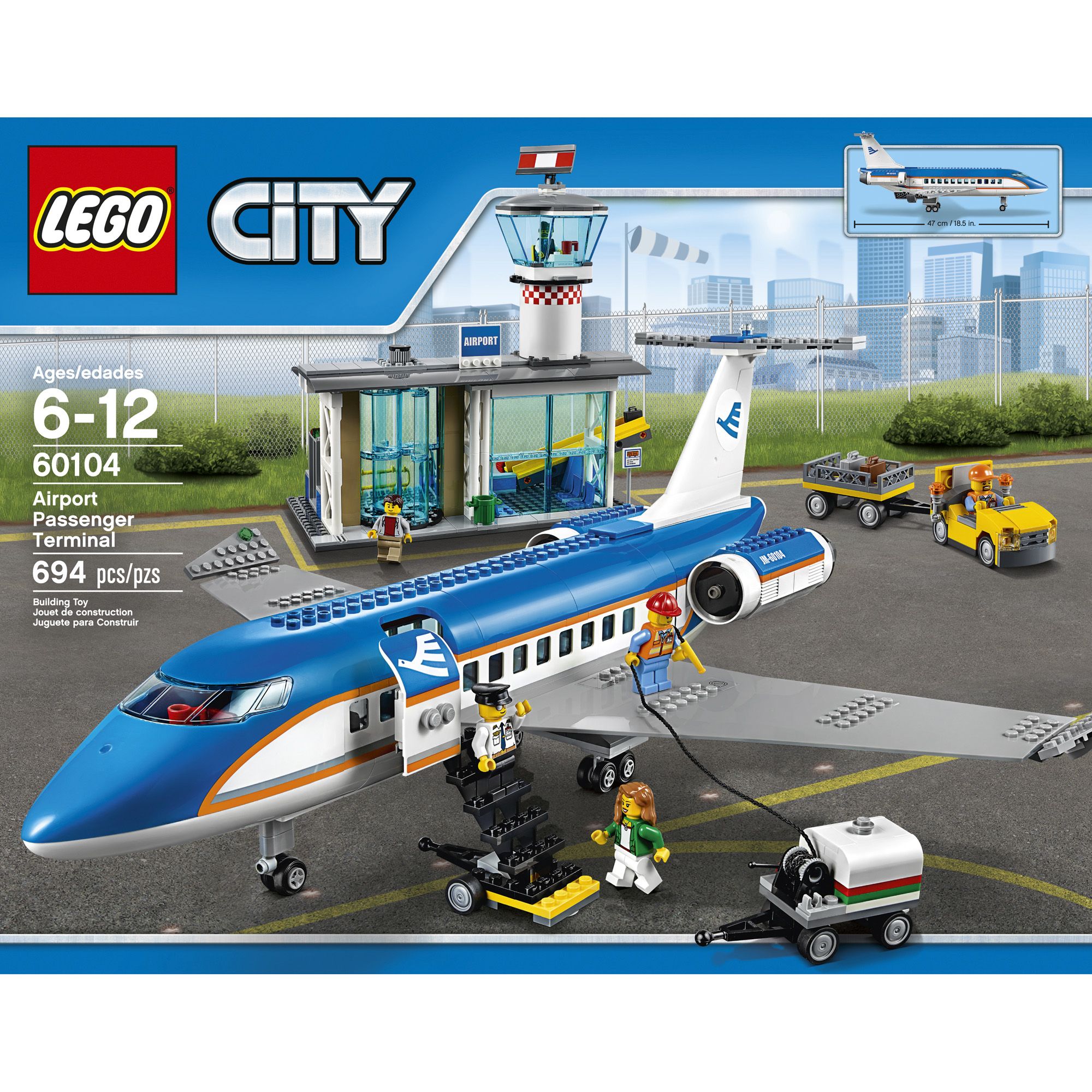 Lego city best sale airport 60104