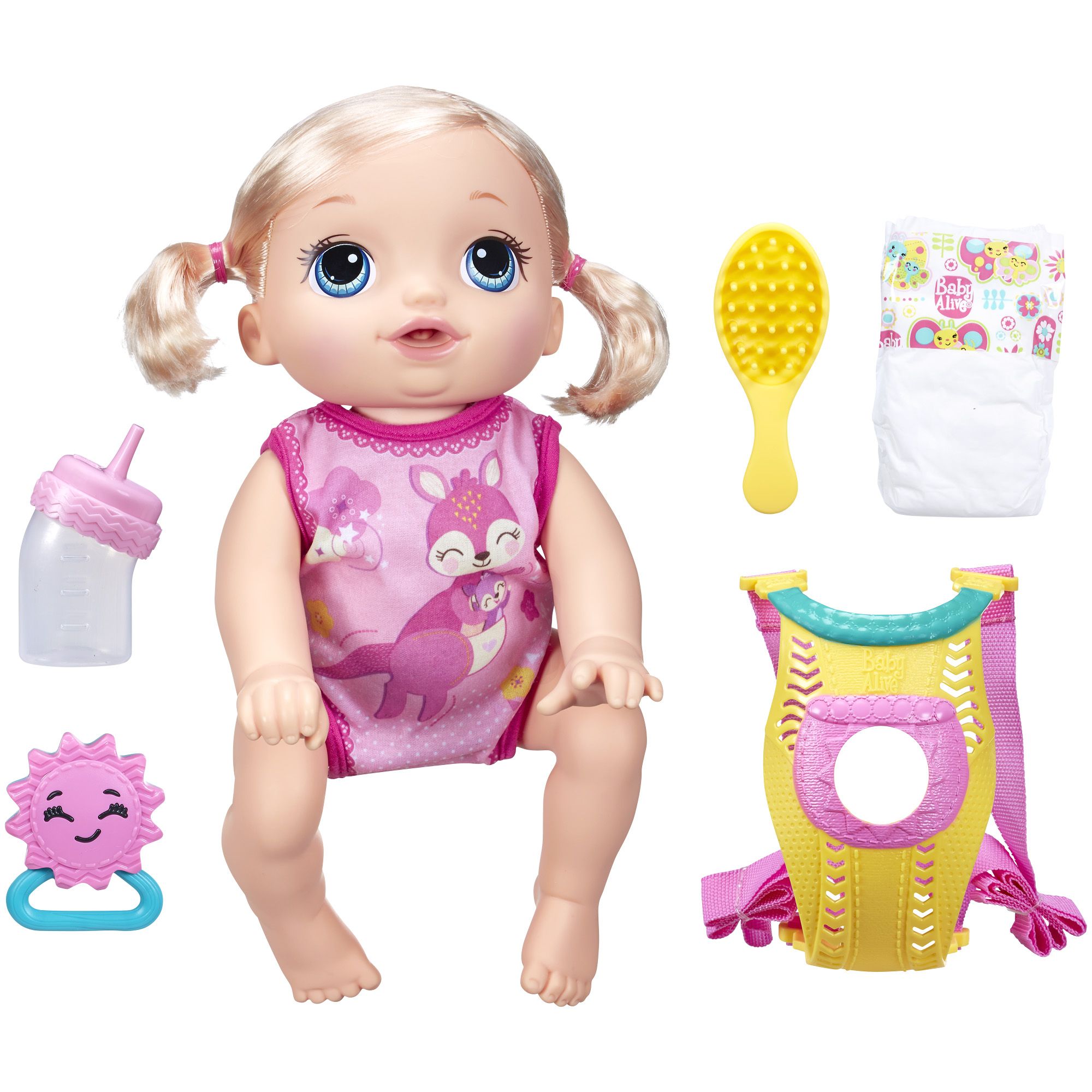 Fingerhut - Baby Alive Baby Go Bye-Bye - Blonde